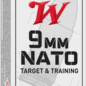 WINCHESTER 9MM 124GR FMJ 50RD BX 500RD CASE
