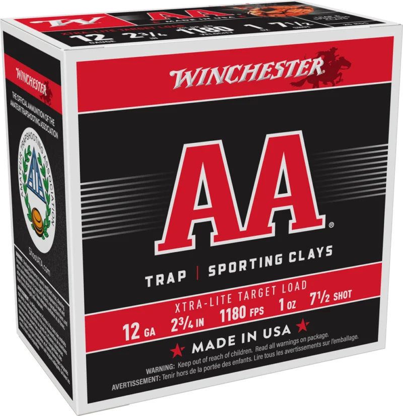 WINCHESTER AA 12G 2-3/4" #7 AA XTRA LIGHT 1OZ 25/250
