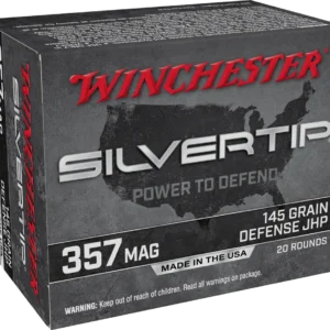 357MAG 145GR STHP SILVERTIP 20RDS