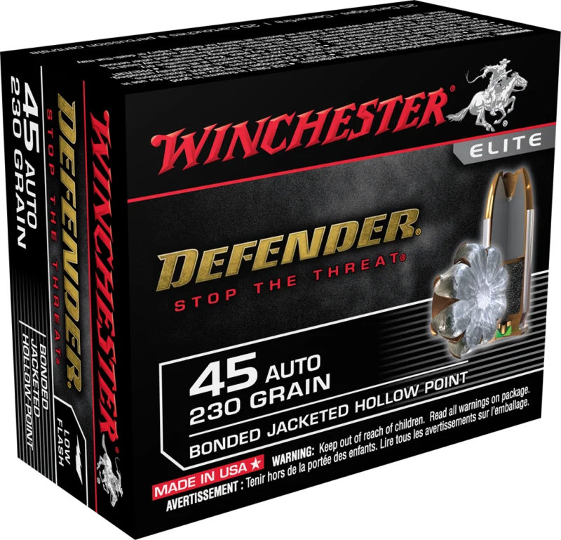 WINCHESTER 45ACP 230GR BONDED PDX1