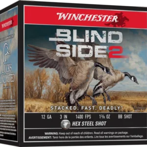 WINCHESTER BLIND SIDE 2 12G 3" BB 1-3/8OZ HV HEX 25RD BX