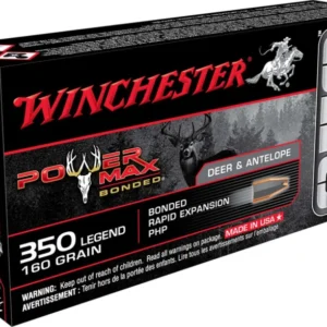 WINCHESTER POWER MAX BONDED 350LGD 160G 20RD BX 200RD CASE