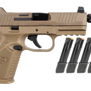 FN 509 M TACTICAL BUNDLE FDE 9MM 4.5" 1-15RD 4-24RD MAGS