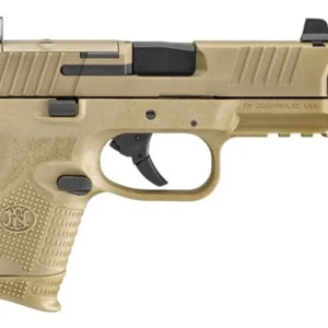 FN 509 COMPACT MRD COMPENSATED 9MM PSTL FDE 1-12RD, 1-15RD