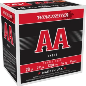 WINCHESTER AA SKEET LD 20GA 23/4 #9