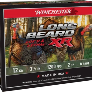 WINCHESTER LONG BEARD XR 12G 3.5" #6 2OZ 10RD BX 100RD CS
