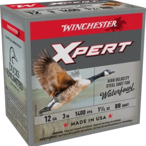 12GA 3" 1-1/8 OZ BB STEEL SHOT 25RD