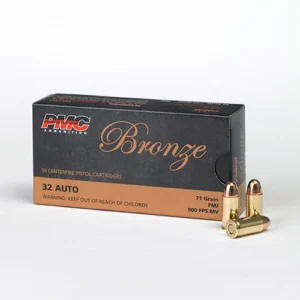 PMC 32 AUTO 71GR FMJ 50RD BX 1000RD CASE