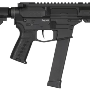 CMMG PISTOL, BANSHEE, MKG, 45 ACP, 5", ARMOR BLK W/ADJ RIP BRACE