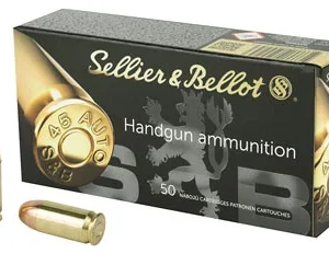 SELLIER & BELLOT .45ACP FMJ 230GR 50RD BOX 20 BOXES PER CASE
