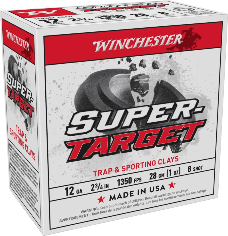 WINCHESTER SUPER TRGT 12G 2 3/4" 1OZ 8SHT 25/250RDS