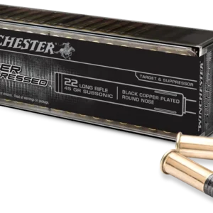 WINCHESTER SUPER SUPPRSD 22LR 40G SUB SONIC 100RD/BX