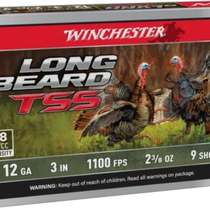 WINCHESTER LONGBEARD TSS 12G 3" 9 SHOT 5RD BX 50RD CASE