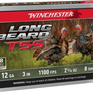 WINCHESTER 12 GA 3" #8 LONG BEARD TSS 2-3/8 OZ 5 RD/BX 10 BX/CS