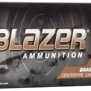 CCI 9MM LUGER 115GR FMJ BLAZER BRASS 50 RD/BX 20 BX/CS
