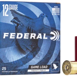 FEDERAL 12GA 2-3/4" 3-1/4DE 1-1/8OZ 4 25 RD/BX 10 BX/CS