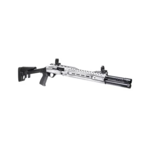 PANZER EG-240 TACTICAL 12G SHOTGUN 3" 18.5" 5+1 DISTRESSED TITANIUM, M4 ADJ STOCK, 3 CHOKE TUBES