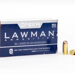 SPEER LAWMAN 40SW 180G TMJ 50RD BX 1000RD CASE