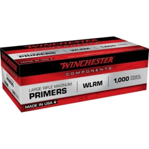WINCHESTER LARGE MAGNUM RIFLE PRIMER #8-1/2M 120 100RD/BX 10BX/BRICK 5 BRICKS/CS