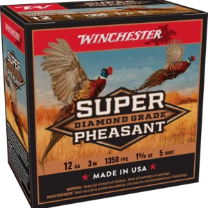 WINCHESTER 12 GA 3" #5 DIAMOND GRADE PHEASANT 1-5/8 OZ 25 RD/BX 10 BX/CS