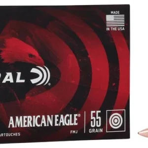 FEDERAL AE 223REM 55GR FMJ 20/BX 25BX/CS