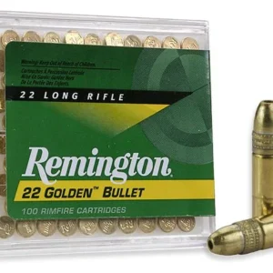 REMINGTON 22 GOLDEN BULLET, 22 LR, HV 36GR HP 100 RD/BX 50 BX/CS