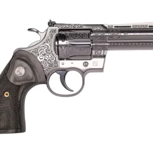 COLT PYTHON RENAISSANCE 357MAG 4.25" REVOLVER STS ENGRAVED WALNUT GRIP