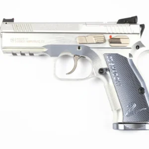 CZ SHADOW II COMPACT INDUSTRIAL SERIES 9MM PISTOL SILVER 4" 2-15RD MAGS