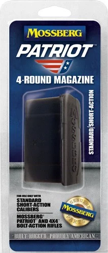 MOSSBERG MAGAZINE PATRIOT - SHORT ACTION CALIBERS 4RD - Image 2