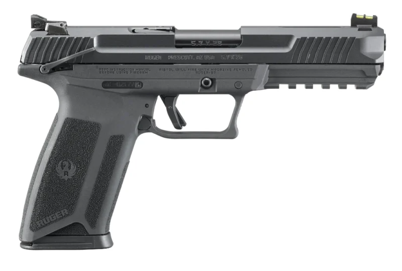 RUGER-57 5.7X28 BLK 5" 20+1 AS