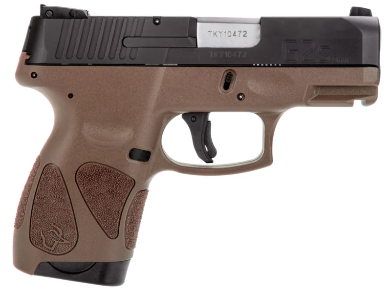 TAURUS G2S 9MM BLK/BROWN 3.2" 7+1