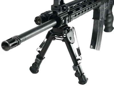 UTG BIPOD TACTICAL OP 5.9-7.3" - PICATINNY MOUNT W/STUD ADAPTER - Image 4