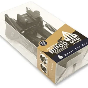 UTG BIPOD TACTICAL OP 5.9-7.3" - PICATINNY MOUNT W/STUD ADAPTER
