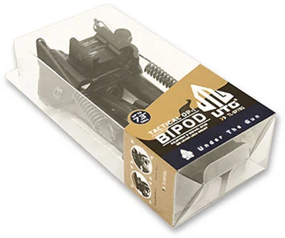 UTG BIPOD TACTICAL OP 5.9-7.3" - PICATINNY MOUNT W/STUD ADAPTER