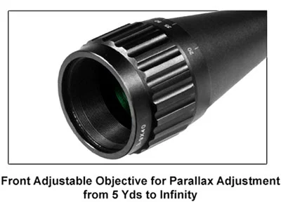 UTG SCOPE 3-9X40 1" AO - 36 COLOR ILLUMINATED MIL-DOT - Image 3