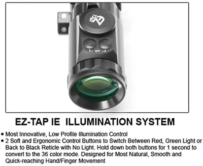 UTG SCOPE 3-9X40 1" AO - 36 COLOR ILLUMINATED MIL-DOT - Image 6