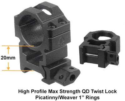 UTG SCOPE 3-9X40 1" AO - 36 COLOR ILLUMINATED MIL-DOT - Image 5