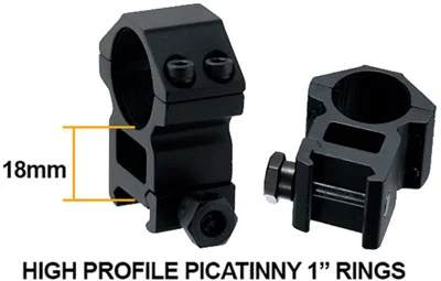 UTG SCOPE 4-16X40 1" AO - 36 COLOR ILLUMINATED MIL-DOT - Image 3