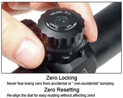 UTG SCOPE 4-16X40 1" AO - 36 COLOR ILLUMINATED MIL-DOT - Image 2