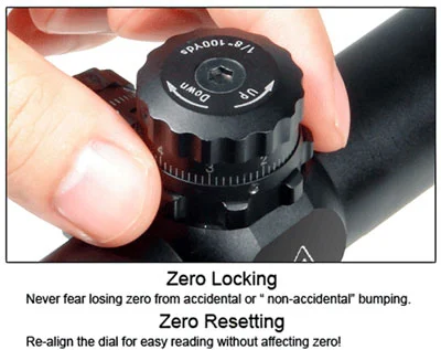 UTG SCOPE 6-24X50 1" AO - 36 COLOR ILLUMINATED MIL-DOT - Image 7